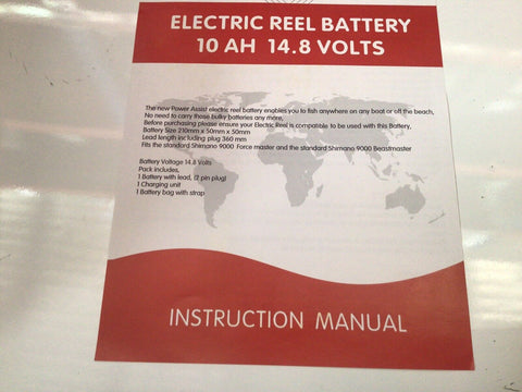 Shimano Electric Reel Lithium Battery Pack – Oz Marine Australia Pty Ltd
